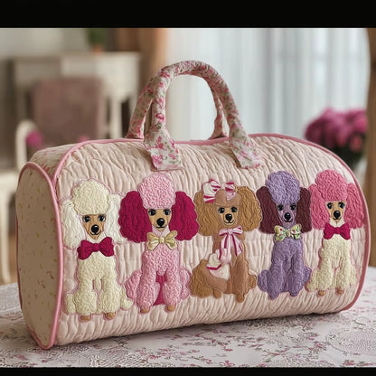 Quilted Duffle Dog Bag